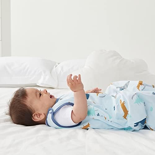 Duomiaomiao unissex Baby Sleep Sack, algodão, saco de dormir de bebê tog 0,5, cobertor vestível bebê, saco de saco de dormir