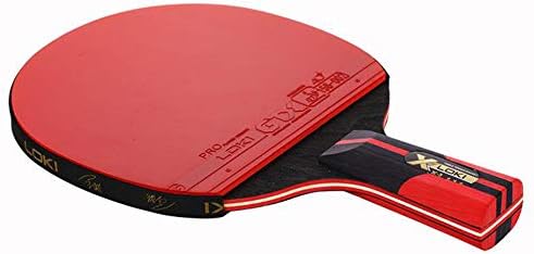 Sshhi 3 estrelas Tennis Racket Conjunto, com tênis de mesa, estojo de transporte, treinamento primário Ping Pong Paddle