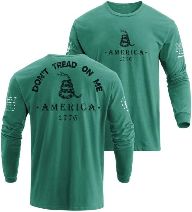 T-shirts de bandeira americana da Blackteak masculino NASA