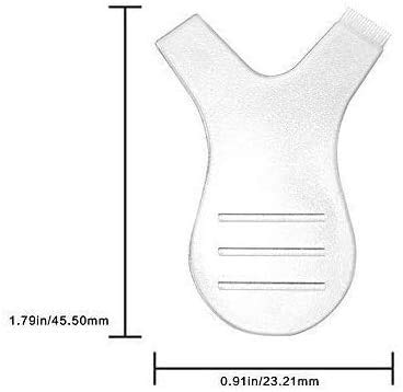 BNP 10 PCS y Shave de forma Pushhash Perm suprimentos Limpeiro escova de escova de escova