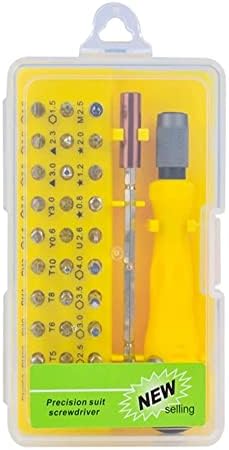 Chave de fenda Amarelo de desmontagem multifuncional Conjunto de chaves de fenda, para ferramentas de reparo para telefones