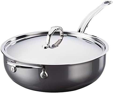 Hestan - Nanobond Collection - Titanium all -in -One Pan, Induction Cooktop Compatible, 5 quart