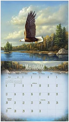 Legacy Publishing Group, The Legacy Wildlife 2022 Mini Wall Calendário