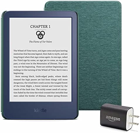 Pacote Kindle Essentials, incluindo Kindle - Black, Tabela Cober