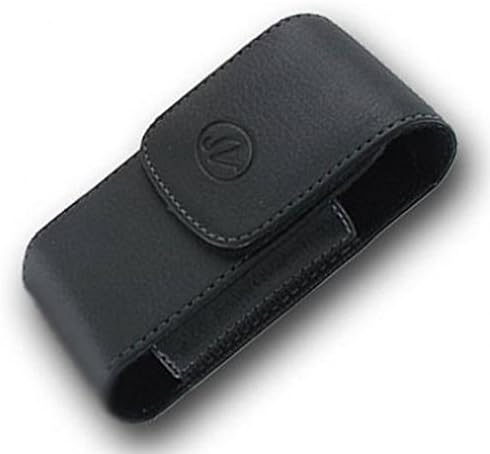 Bolsa de couro de clipe de caixa bolsa de coldre de couro vertical transportar protetor compatível com Samsung Infuse 4G i997 -