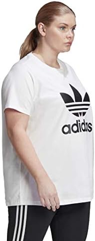 Tee de trevo feminino da Adidas Originals