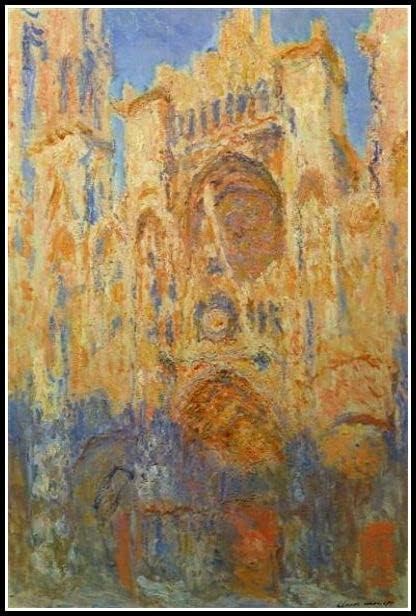 Pintura da Catedral de Rouen por Claude Monet Diy 5D Diamond Painting Kits Diy Arts Craft for Home Wall Decor Presentes de aniversário