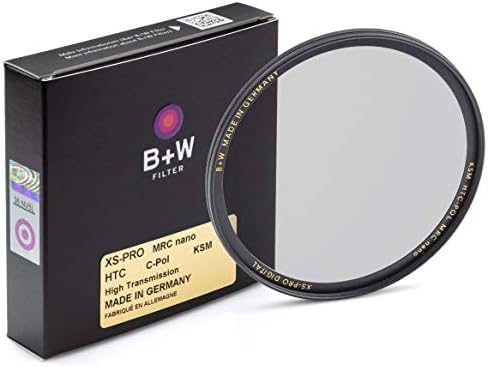 B + W POLARIZADOR CIRCULAR KAESEMANN - Montagem slim xtra, HTC, 16 camadas multi -resistente e nano -revestimento, filtro