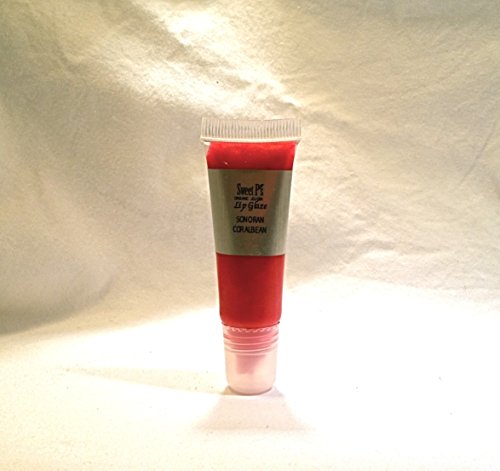 Sweet P de Luxury Organic Skincare Jojoba Lip Glaze em Coralbean