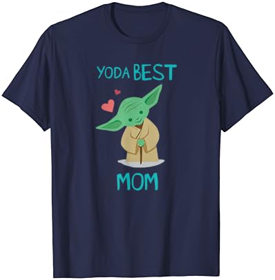 Star Wars Yoda Melhor Mãe Corações do Dia das Mães