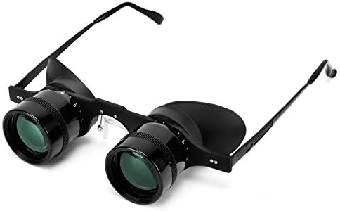 Óculos binoculares profissionais de mãos livres para pesca, observação de pássaros, esportes, concertos, teatro, ópera,