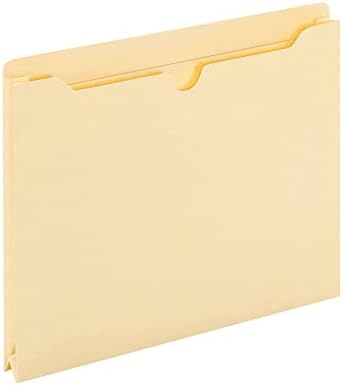 Office Depot Manila Jackets, 1in. Expansão, 8 1/2in. x 11in., Caixa de 50, OD24910