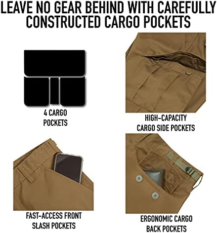 Calça de carga de calças militares táticas de Rothco