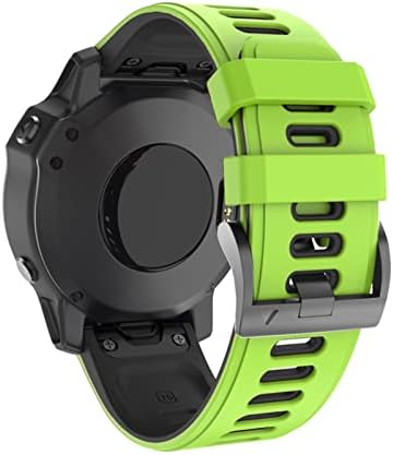 HEPUP SILICONE RELUGUELA VABELA DE VABELA DE VABE PARA GARMIN FENIX 7 7X 5X 5X PLUTRO 3 3HR Relógio EasyFit Strap para Fenix ​​5 5 mais 935