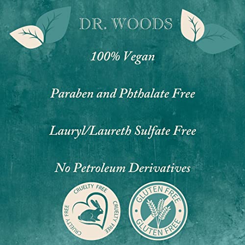 Dr. Woods Peppermint & Tea Tree Liquid Castile Soap with Organic Sheit Butter Variety 2 pacote