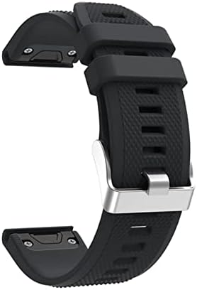 HAODEE Sport Silicone Watch Band Strap para Garmin Fenix ​​6x 6 6s Pro 5x 5 5s mais 3 3HR 20 22 26mm EasyFit Raple Rellert