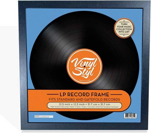 Vinil Styl 12 polegadas Vinil Record Display Frame - Parede pendurado