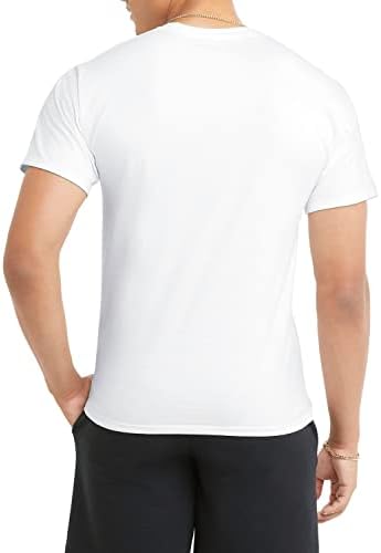 Camiseta de campeão masculino, camiseta de algodão masculina, camiseta masculina do meio do peso, camiseta gráfica