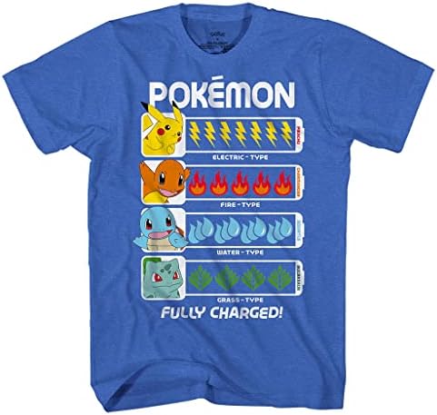 Camiseta do Mad Engine Pokemon Boy - camisa de personagem para meninos ou meninas