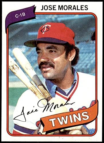 1980 Topps 218 Jose Morales Minnesota Twins NM/MT Twins