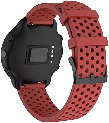 Murve Smart Watch tiras para Xiaomi GTS 3 Pulseira de pulseira de silicone 20mm Sports Sports GTS 2E/GTS2 Mini Bip Correa
