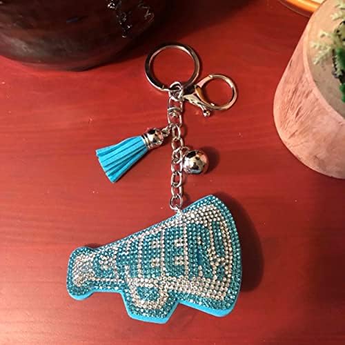 Popfizzy Bling Keychain, charme da bolsa de strass, cadeia de teclas de mochila, encantos de bolsas de cristal, FOB chave