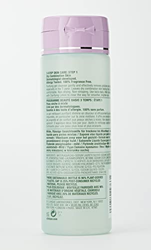 Sabão facial líquido clinique 6.7oz