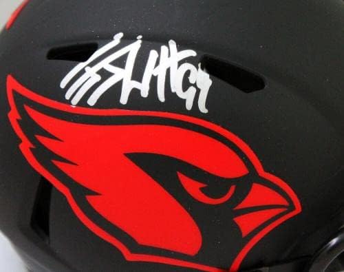 JJ Watt autografou o Arizona Cardinals Eclipse Speed ​​Mini Capacete - JSA W Auth *s - Mini capacetes autografados da NFL