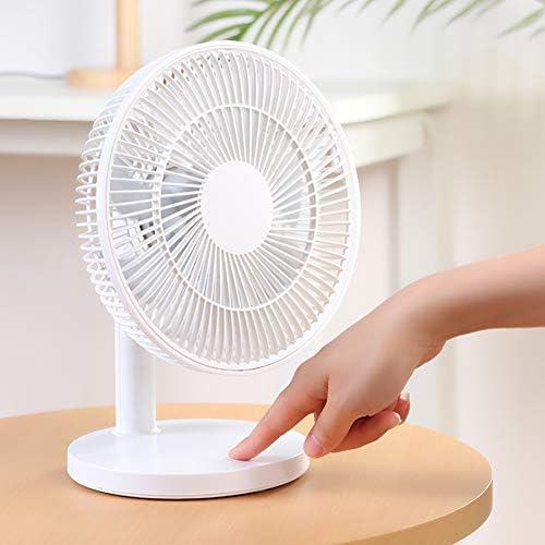 Zhyying USB Table Fan, Mini Filming Filming com 4 velocidades, ângulo ajustável de 90 °, perfeito para o quarto de escritório de cozinha ao ar livre