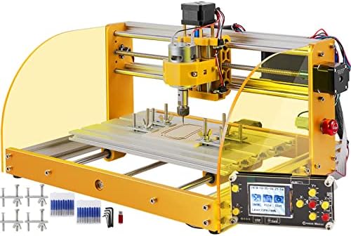 ZHJBD CNC Machine de roteador 3018-Pro W Grbl Offline Limite de controle Comutadores de parto de emergência PCB PVC Wood Leather