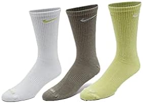 Nike Men's Dri-Fit Everyday Plus Lightweight Crew Socks 3 Pack