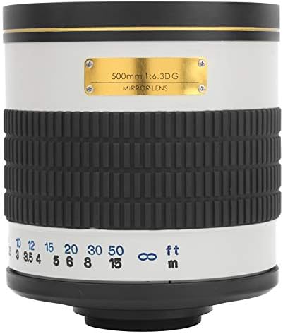 Lente da câmera de montagem EF, 500mm F6.3 Ultra telefoto Manual Focus Lens - Coating MC de várias camadas - Lens