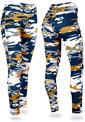 Leggings de camuflagem feminina de Zubaz