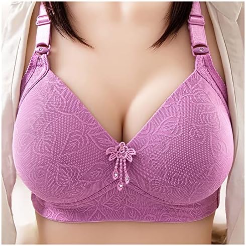 Suporte de tamanho grande feminino BRA SPREIRA MULHERIA MULHERES sem fio com suporte Bralettes de sutiã sem cobertura de cobertura completa