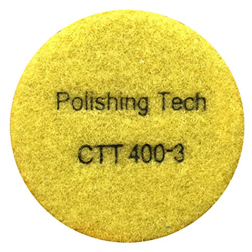 Gators Diamond Copper Bond Transitional Polishing Pad - Flex Turbo - Grit 400-3 polegadas