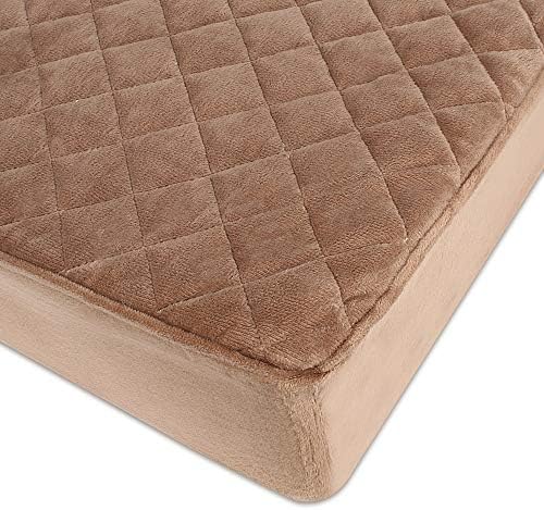 Comfortanza grande 20x20x3 polegadas Memória quadrada quadrada de espessura de cadeira de cadeira sem deslizamento Cushion para poltronas, poltronas, sofás - almofada de piso - ciática, dor de cauda e alívio de pressão - macio - marrom