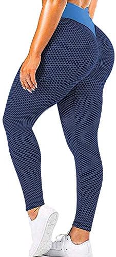 WOCACHI HIGH CAIS LIVENDO ANTIMENTO DE TRAÇÕES ANTI -CELULITE LEGGINGS PARA MULHERES PONTES DE YOGA BATURA CONTROLE DE CONTROLE