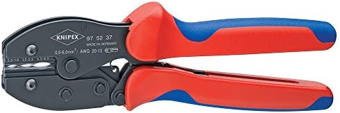 Ferramentas de Knipex - alicates de crimpagem, contato com 3 posição, multi -componente