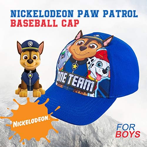 Nickelodeon Toddler Boys Paw Patrol Charact Cotton Baseball Cap, 2-5 anos
