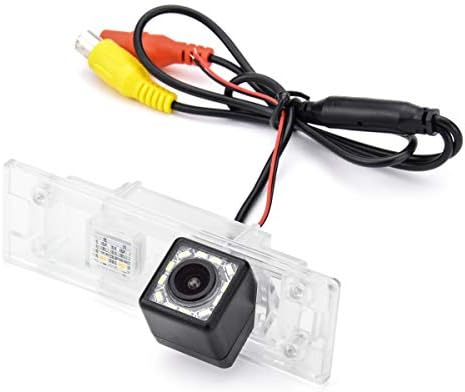 Câmera de vista traseira do carro LED 12 LED para BMW E81 E87 E87N M1 F20 F21/ BMW M6 E63 E64 E64N F12 F13 F06/ Z4 E85 E86 E89 e câmera de reversão à prova de choque e à prova de choque