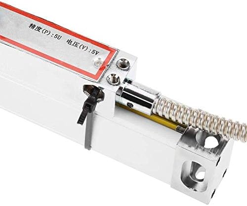 JF-XUAN CNC Tool Solder Scale, Precisa estável 500mm 20 polegadas Codificador de leitura digital do torno de escala para Mill