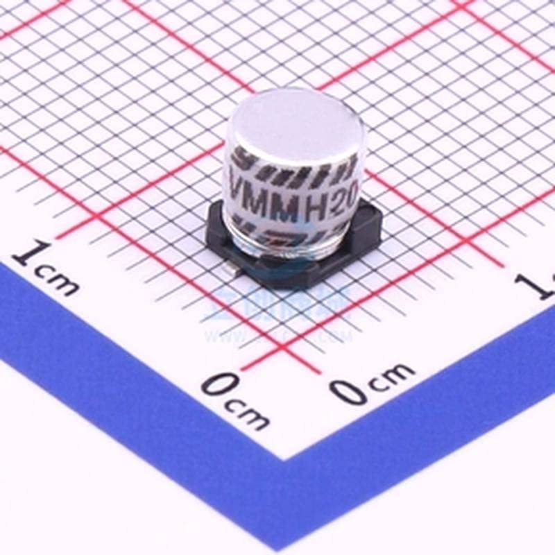 20 PCS Capacitor eletrolítico de alumínio SMD 22UF ± 20% 10V SMD, 5x5,7mm VMMB0571A220MV