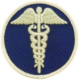 Patch Medical Caduceus - Caduceus médico oficialmente licenciado