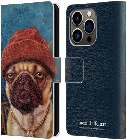 A capa de cabeça projeta oficialmente licenciados Lucia Heffernan Segunda -feira Arte Arte Capinha de Capinha de Capinha Compatível com Apple iPhone 14 Pro