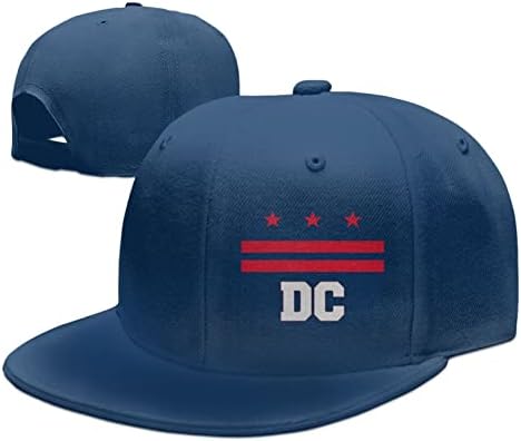 Washington DC Caps de beisebol ajustáveis ​​Capientes do pai ostentam chapéu adulto para homens e mulheres chapéu de sol
