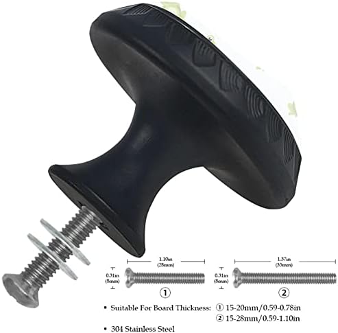 Tyuhaw Round gaveta Places Handle Handle Departamento de desenho animado Impressão de sapos verdes com parafusos para armários