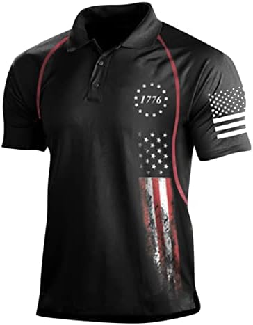 Camisas de Fit Slim Fit para homens Zefotim Manga curta V Casual da moda casual Henley Polo Shirts