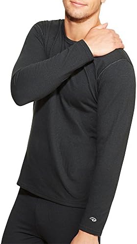Camisa térmica de camada pesada masculina dupla dupla