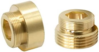 Couplador de torneira de água de bronze zthome para m22 conector de thread conector de cobre de cobre acessórios para banheiro de cozinha de borbulha 1pcs