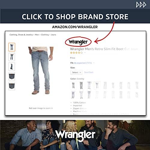 Wrangler Men's Cowboy Cut Western Snap Snap Snap Snap Work Finish